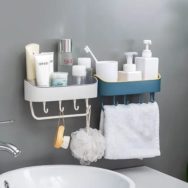 Étagères murales flottantes pour salle de bain – vue 2