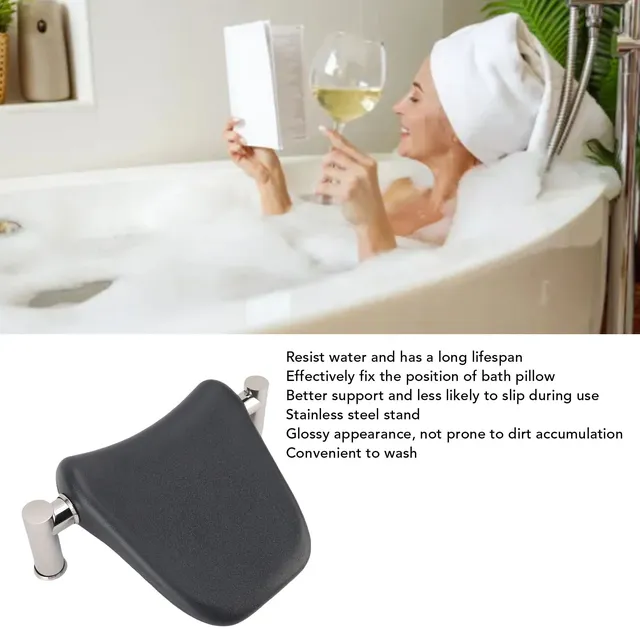 Oreiller de baignoire étanche à l'eau pour baignoire SPA – vue 4