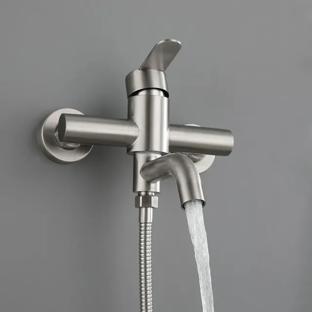 Robinet de douche de salle de bains en acier inoxydable – vue 2