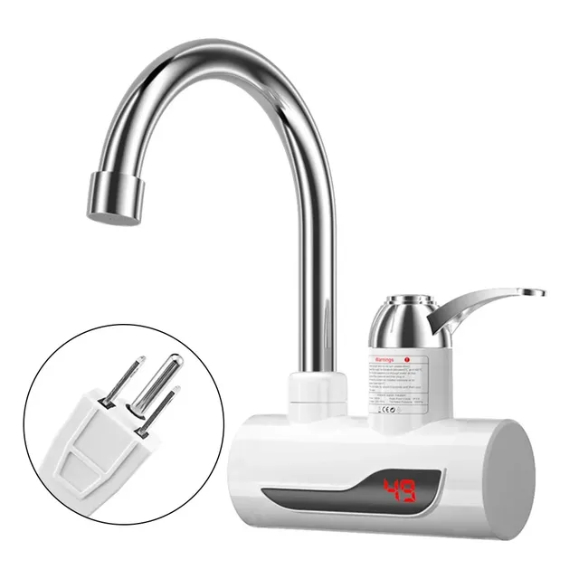 Robinet chauffe-eau électrique rotatif 3000W – vue 2