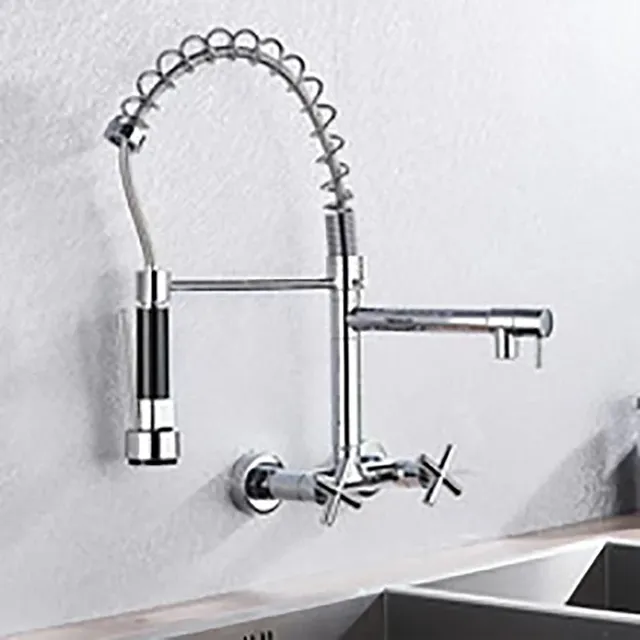 Robinet de cuisine mélangeur mural domestique – vue 3