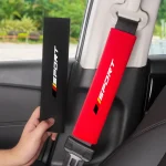 Coussins de ceinture de sécurité de voiture doux et confortables, 2 pièces, coussins de ceinture de sécurité personnalisés et à la mode, adaptés à une utilisation sur véhicule