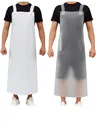 Tablier en cuir imperméable pour la vaisselle à l'huile… – vue 2