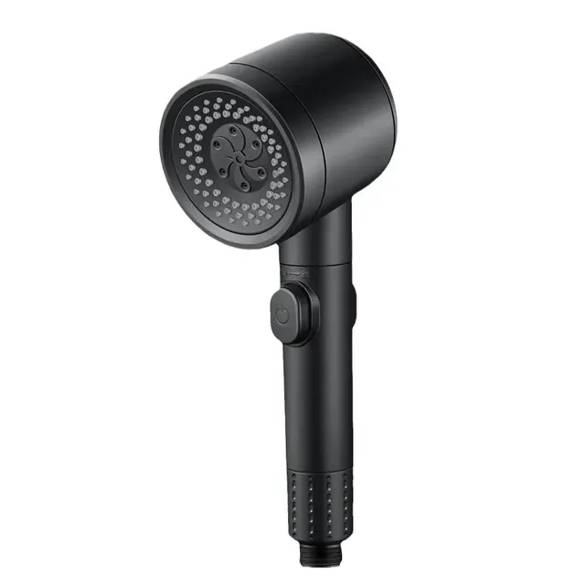 Pommeau douche super pressurisé basse pression noire mat… – vue 4