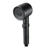 Pommeau douche super pressurisé basse pression noire mat… – vue 4