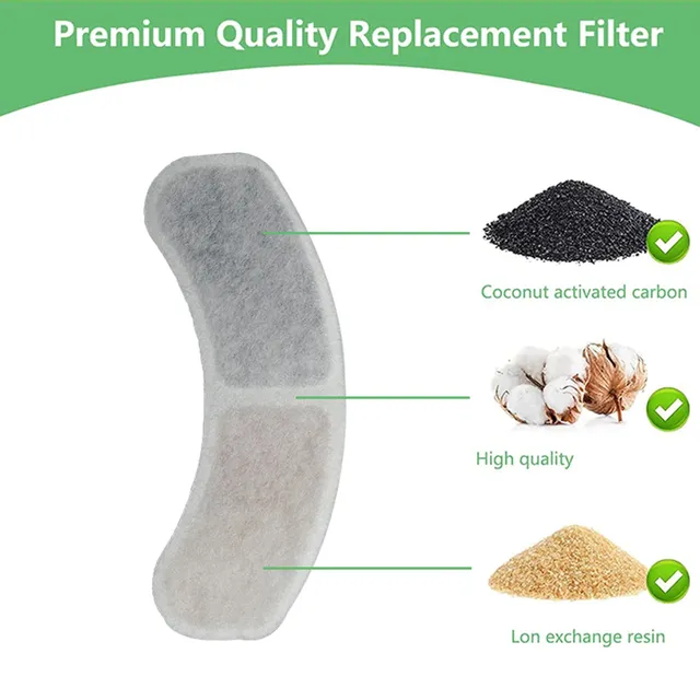 Filtres de fontaine d'eau pour chat – vue 3
