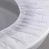 5/10/20/50PCS Blanc Housse de siège de toilette Salle de… – vue 3