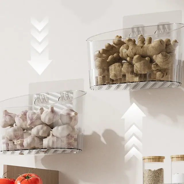 Panier de rangement pour oignon et gingembre – vue 3