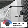 Robinet de lavabo de salle de bains mural en laiton… – vue 5