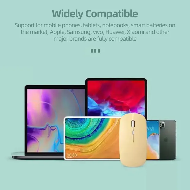 Souris sans fil Bluetooth pour iPad Samsung Huawei… – vue 6
