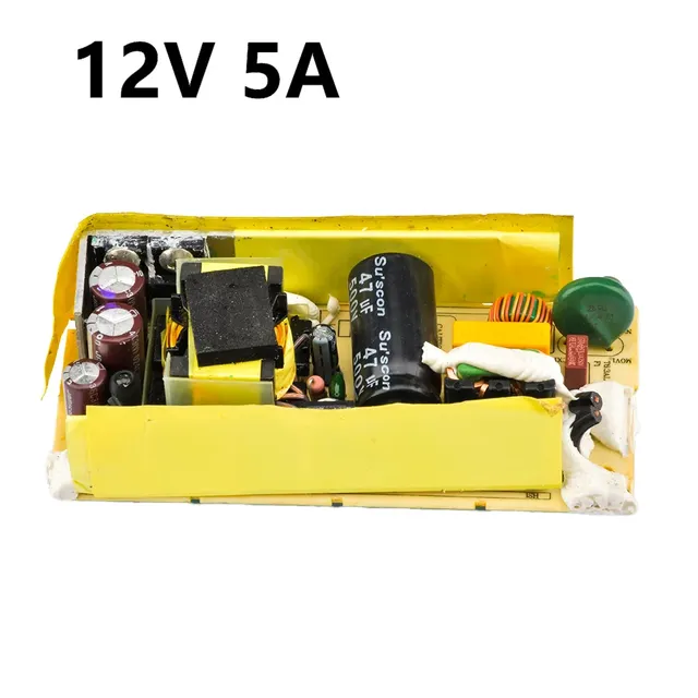 AC-DC 100V-240V 110V 220V à 5V 12V 5A pipeline 2.5A… – vue 6