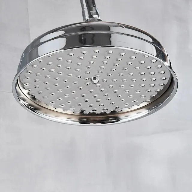 Pommeau douche pluie rond laiton massif brossé antique… – vue 4