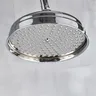 Pommeau douche pluie rond laiton massif brossé antique… – vue 4