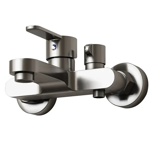 Robinet mitigeur mural baignoire monocommande inverseur… – vue 5