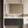 Lumière noire armoire De salle De bain bassin tiroir… – vue 3