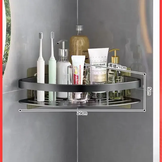 Support de rangement mural pour salle de bain – vue 6