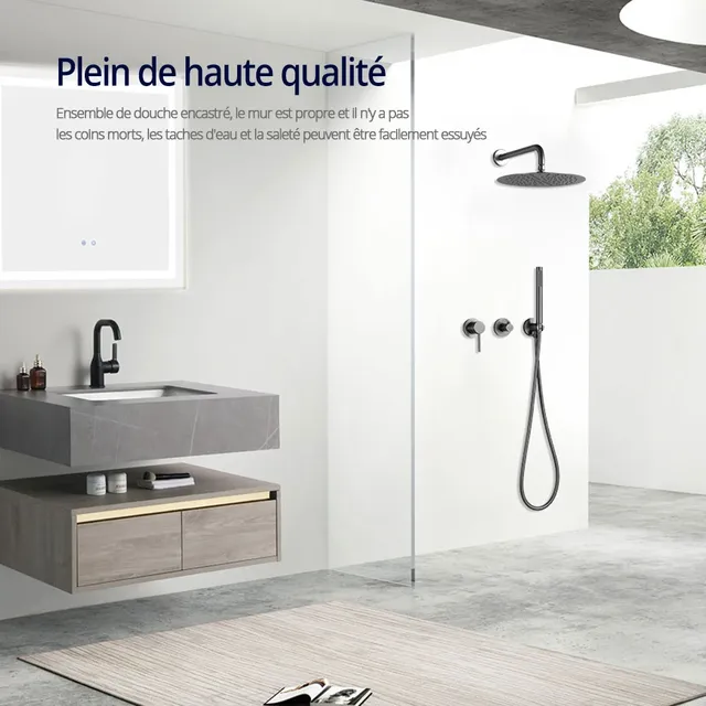 Robinet de douche à main – vue 3