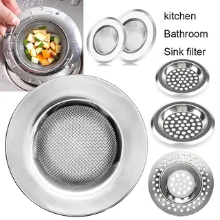 Filtre d'évier de cuisine en acier inoxydable