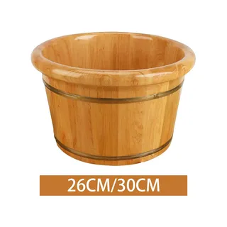 Bain de pieds en bois pour hommes et femmes