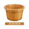 Bain de pieds en bois pour hommes et femmes – vue 1