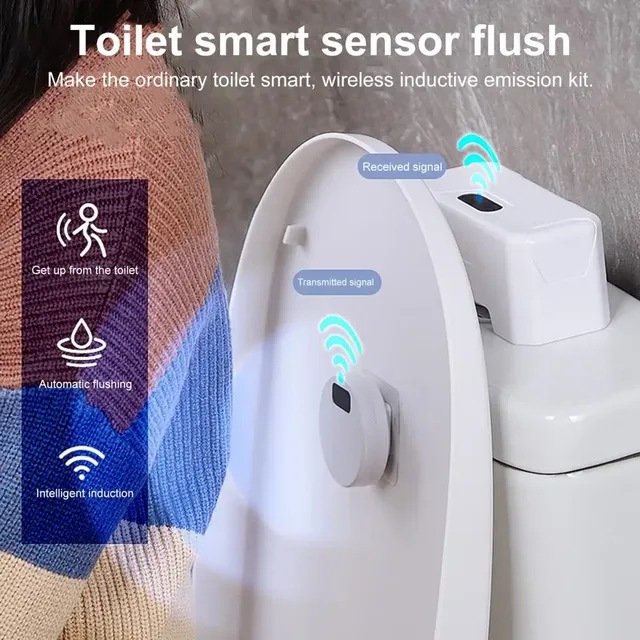 Kit de chasse d'eau à capteur de toilette – vue 2