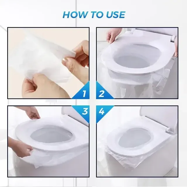Juste de Siège de Toilette en Polymères 100 Étanche – vue 3