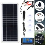 Cellules solaires de sortie USB pour touristes, panneau solaire, contrôleur solaire pour voiture, yacht, chargeur de batterie de bateau, 300W, m2, 10A, 20A, 30A, 40A, 50A, 60A