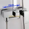 Mitigeur bain douche mural cuivre chrome noir mat… – vue 3