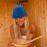 Chapeaux de Sauna en feutre de laine épais faits à la main – vue 2