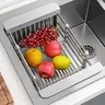 Égouttoir d'évier de cuisine pliant