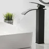 Robinet de lavabo en acier inoxydable noir – vue 7
