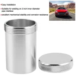 Col de remplissage à souder en alliage d&rsquo;aluminium, pièces de carburant, réaménagement de voiture, 2 po