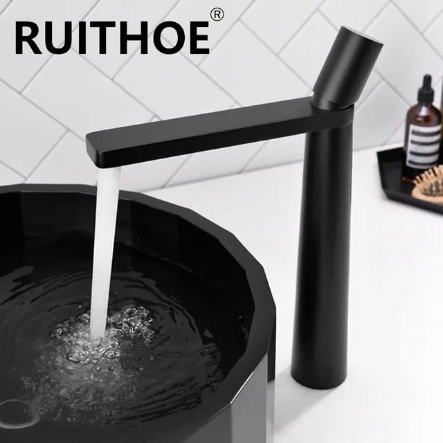 Robinet mitigeur de lavabo de salle de bains – vue 2