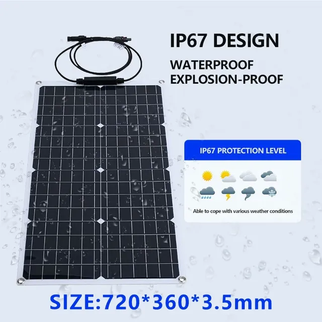 Kit de système de panneaux solaires 6000 W : sortie 110… – vue 4