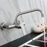 Robinet mural froid et chaud à Double trou en acier… – vue 2