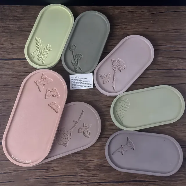 Plateau de rangement ovale – vue 4