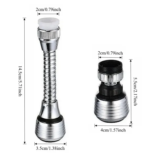 Économiseur eau robinet aérateur orientable rotation360… – vue 6