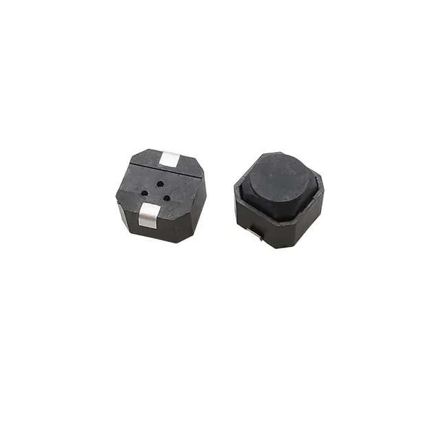 Interrupteur tactile silicone noir 6x6x5mm 2 broches… – vue 2