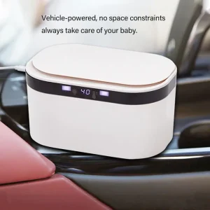 Chauffe-lingettes thermostatiques portable USB pour tout-petit, distributeur de lingettes hygiéniques, sûr, voiture, voyage, pique-nique