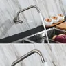 Robinet d'Eau Froide Simple Mural en Acier Inoxydable – vue 5