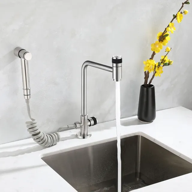 BAKALA robinet de cuisine d'eau froide à montage mural… – vue 4