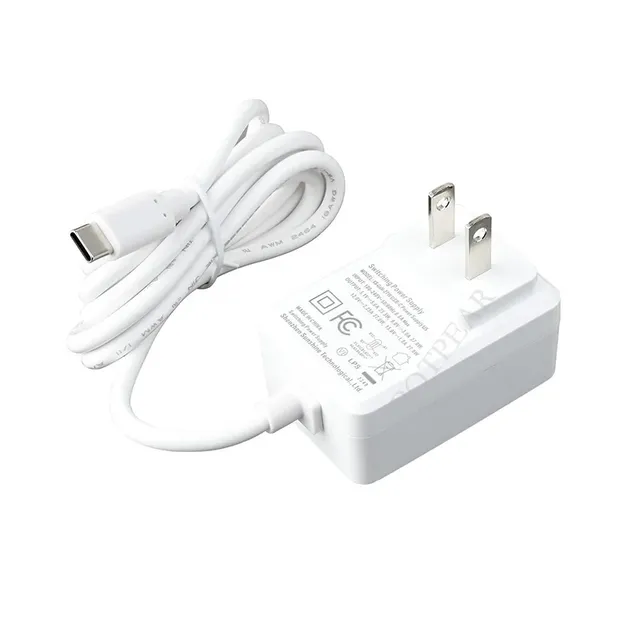 Chargeur secteur mural connecteur type c alimentation… – vue 2