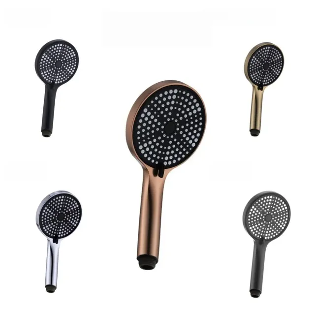 Ensemble de douche en or Rose brillant – vue 5
