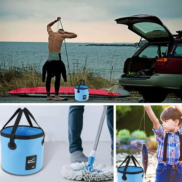 12L/20L bol évier sac de lavage seau de lavage de… – vue 2