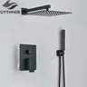 Ensemble de douche de bain noir
