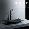 Vasque design rectangulaire incurvée bateau céramique… – vue 1