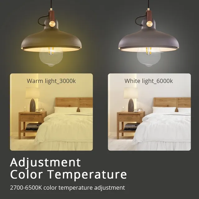 Zemismart-Ampoule à Filament LED WiFi – vue 5