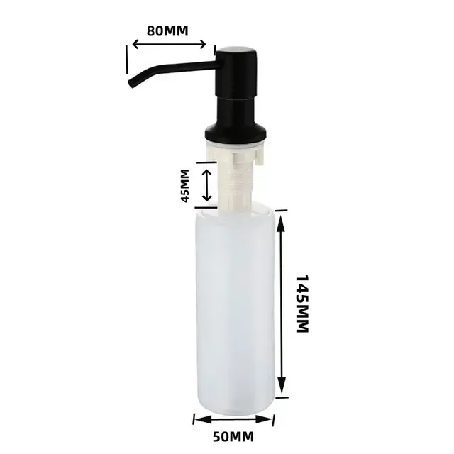 Distributeur de liquide d'évier en acier inoxydable Regina – vue 5