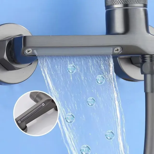 Ensemble de système de douche à montage mural – vue 6