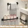 Porte serviettes mural autocollant sans perçage… – vue 2